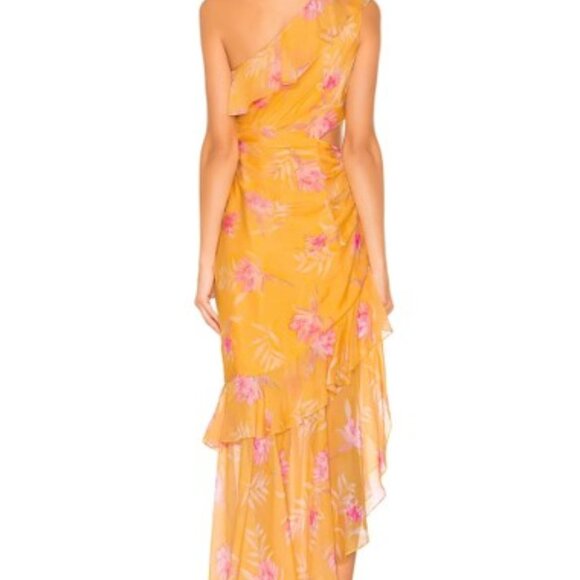 AMUR VI GOWN GOLDEN YELLOW - Picture 7 of 11